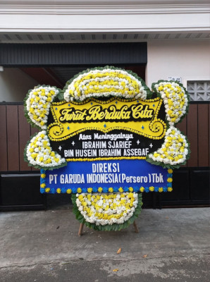 Papan Bunga Duka di Cingambul