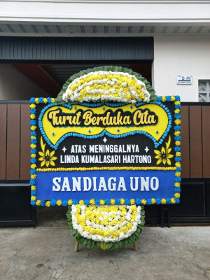 Papan Bunga Duka di Cingambul